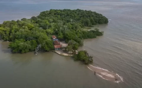 Ilha na Amazônia ajuda a desvendar campo magnético da Terra