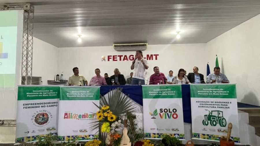 MT:   Mato Grosso recebe mais de R$ 150 mi em investimentos para a agricultura familiar