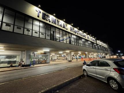 Reforma do Terminal Rodoviário de Cuiabá está 95% executada