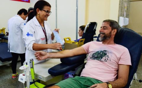 MT:  REFORÇO NO ESTOQUE MT:   Hemocentro irá realizar coletas de sangue neste sábado (11)